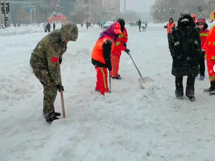抗击雪灾！联合会在行动（之一）(图1)