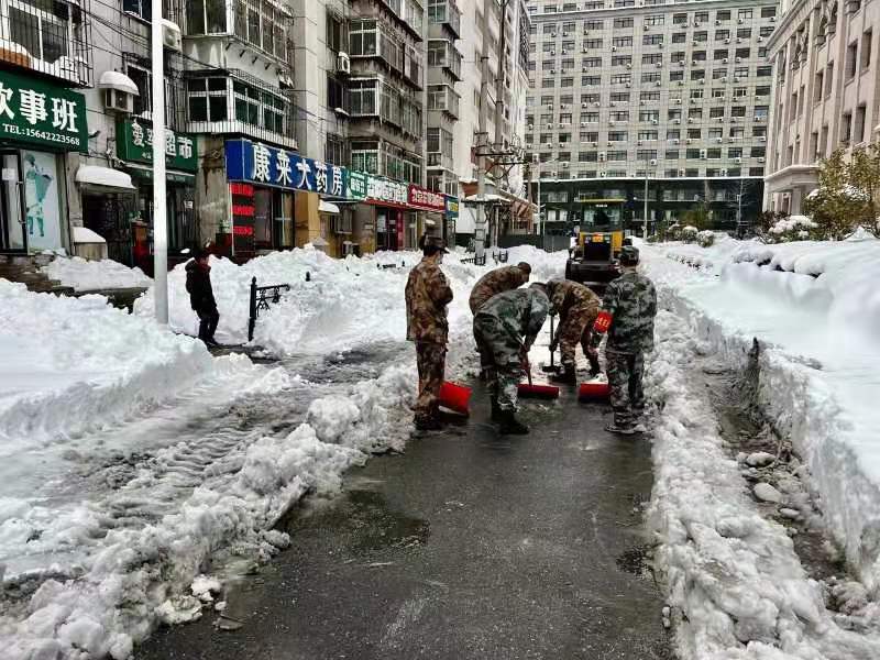 抗击雪灾！联合会在行动（之一）(图4)