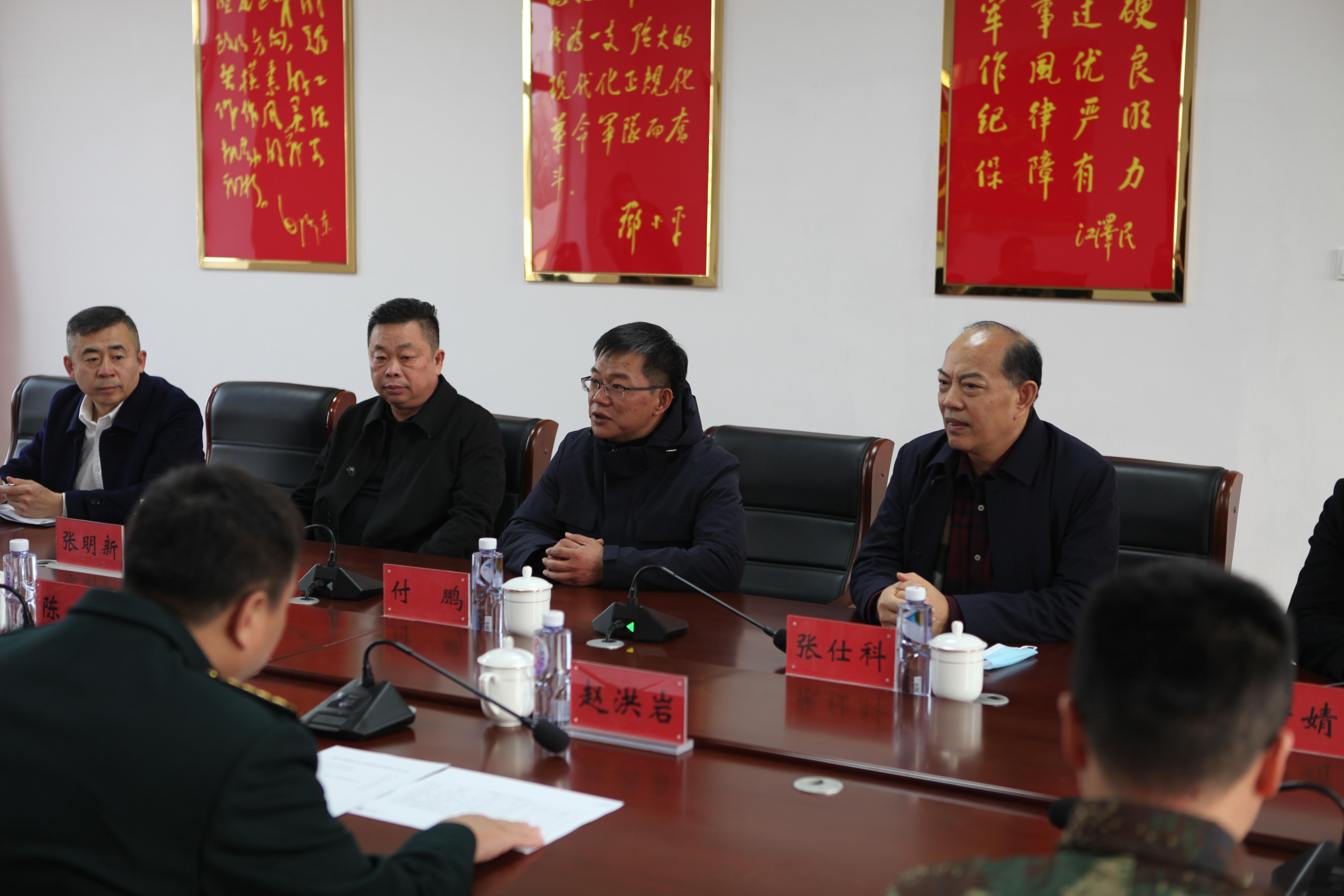 联合会开展走访慰问驻军单位活动(图1)